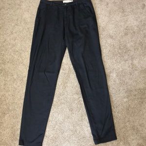 H&M. Size US 4. Charcoal grey casual dress pant. 100% cotton.